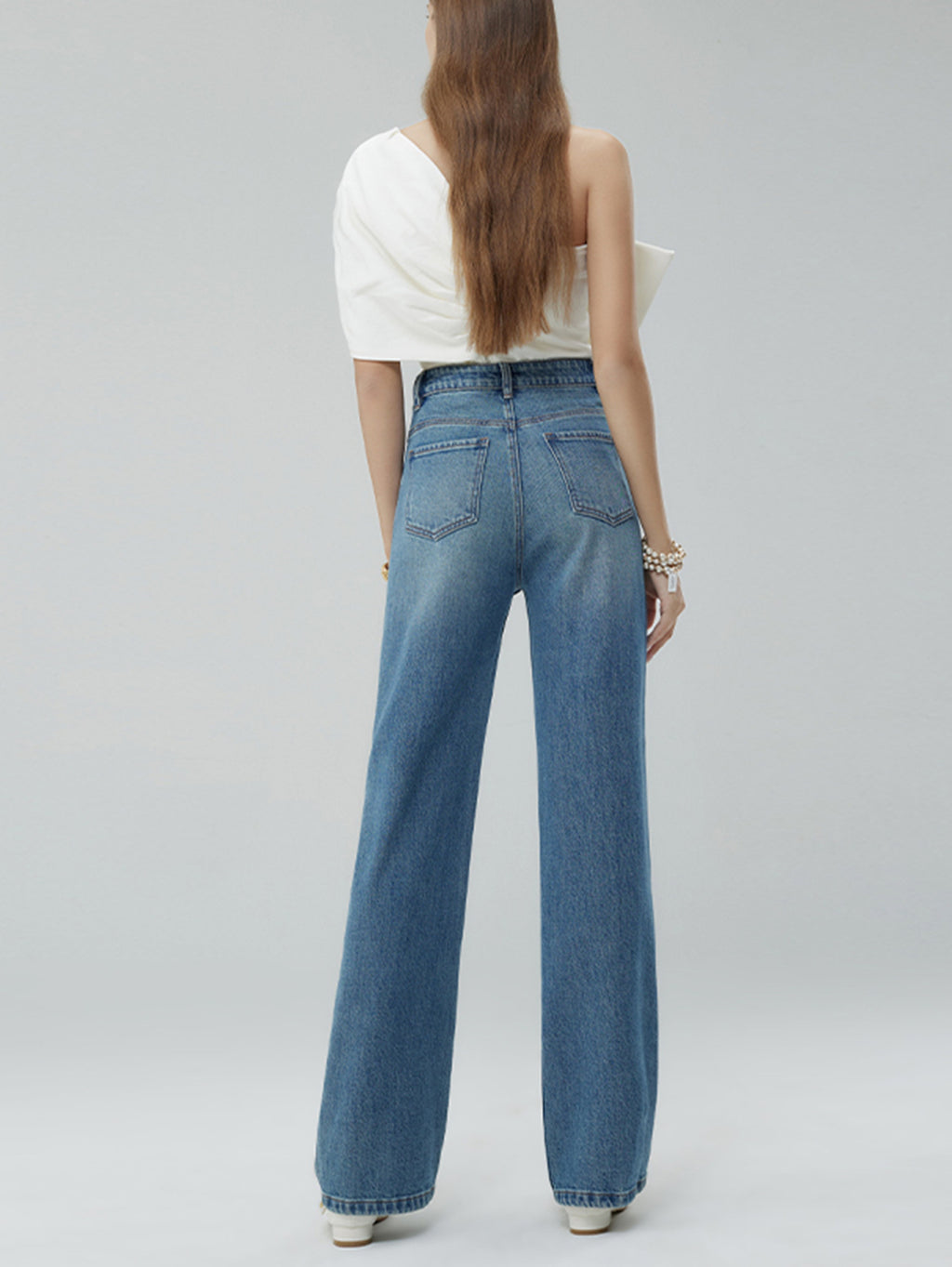 Women's High-Rise Wide-Leg Jeans - view 8