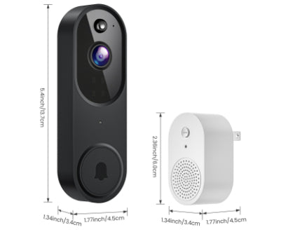 Smart WiFi intercom doorbell camera for the front door