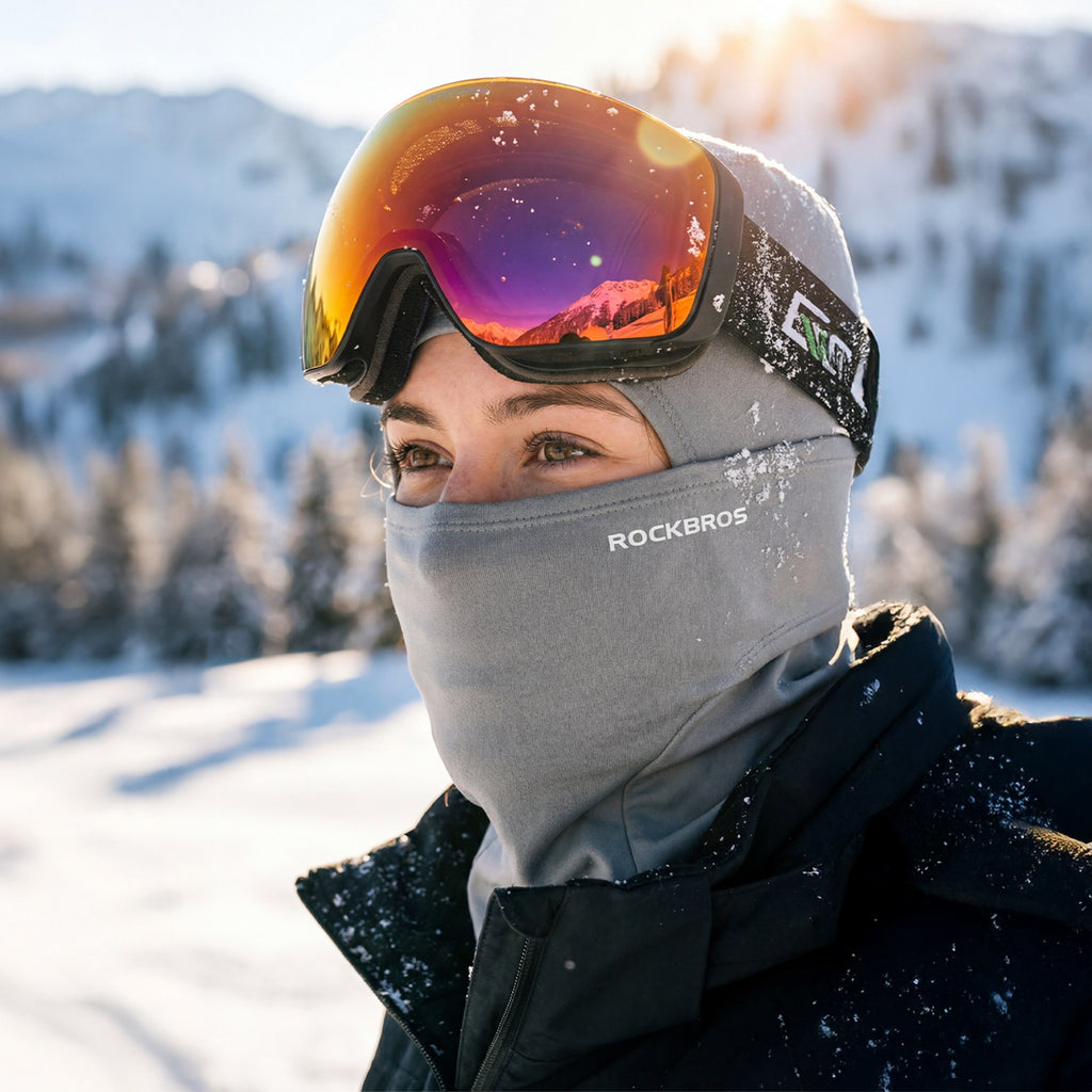 Fleece windproof balaclava ski mask