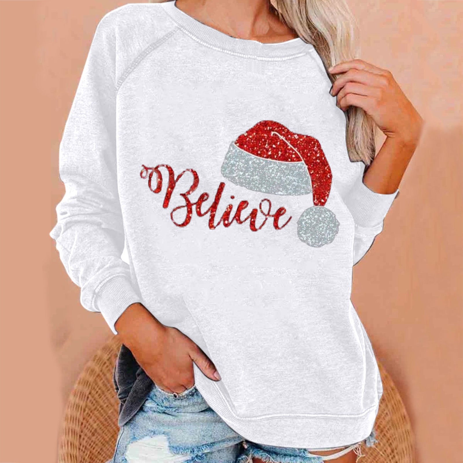 Printed Fleece Hoodie view 2