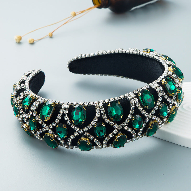 Sponge Velvet Headband detail
