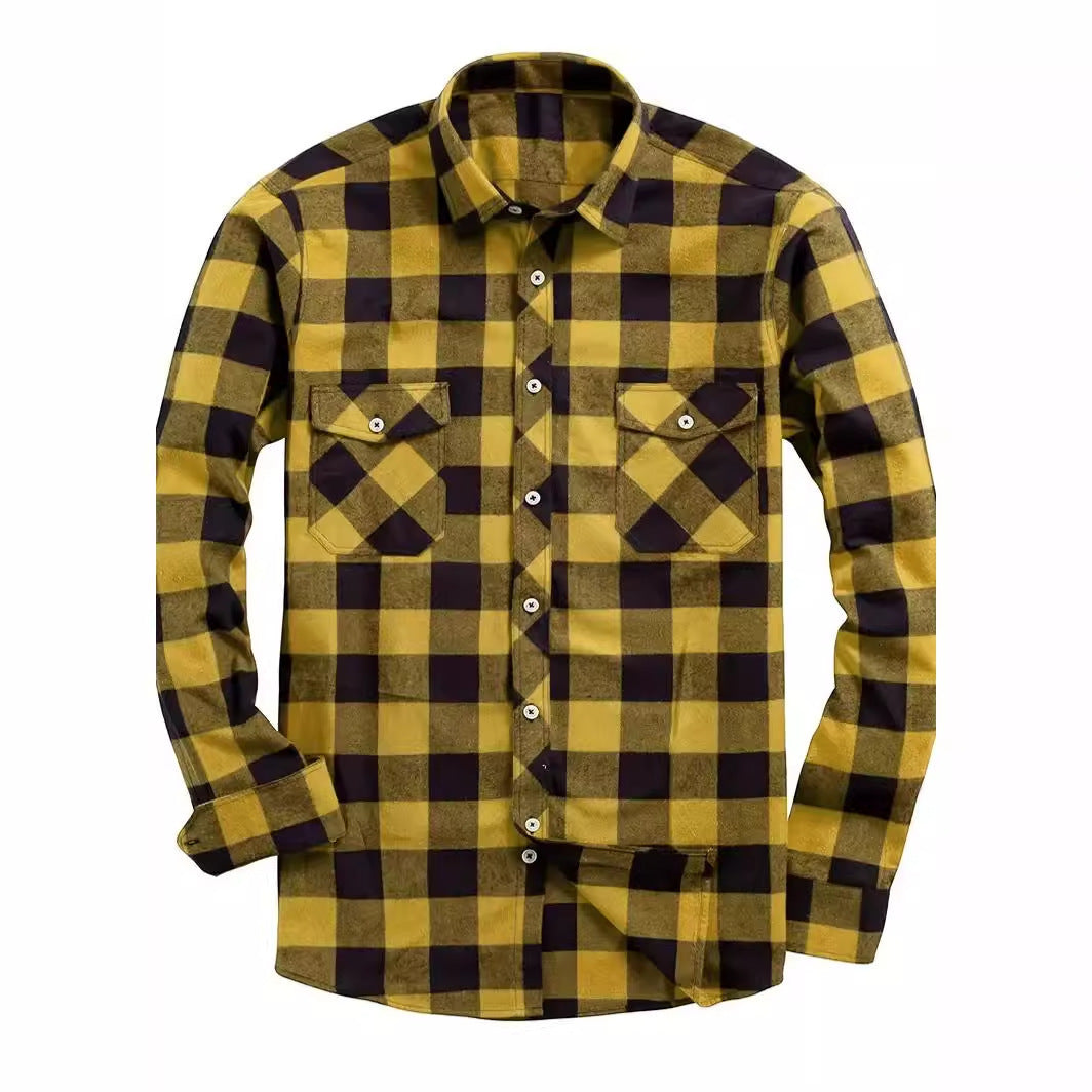 Men's Buffalo Plaid Flannel Shirt - view 3