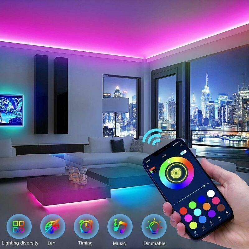RGB LED Room Light Strip view 6