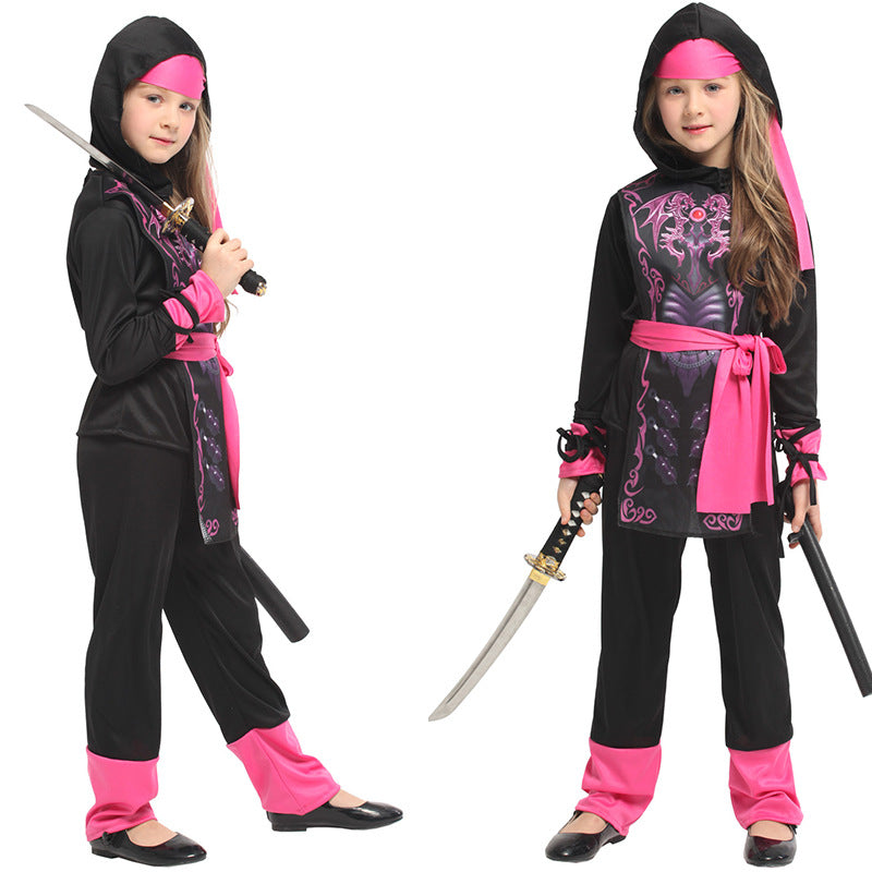 Kids' samurai Halloween costume – view 2