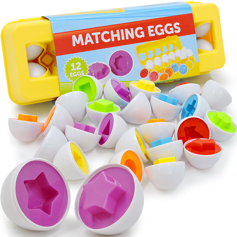 Shape Matching Toy Eggs 4