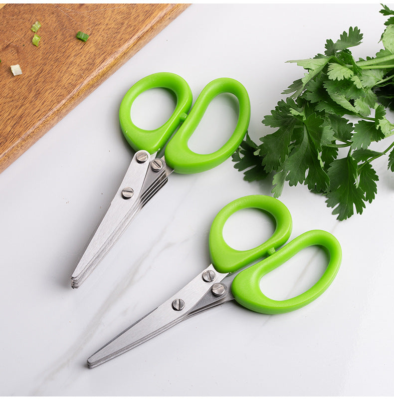 Multi-Blade Herb and Green Onion Scissors 7
