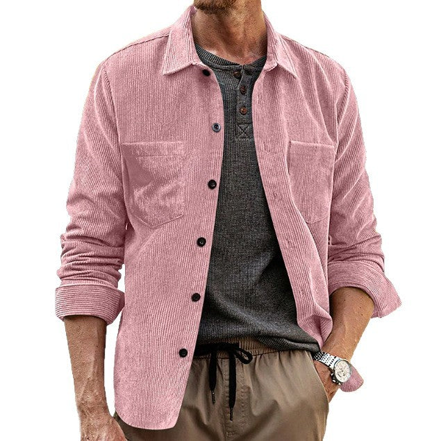 Men's Corduroy Shirt Jacket - view 2