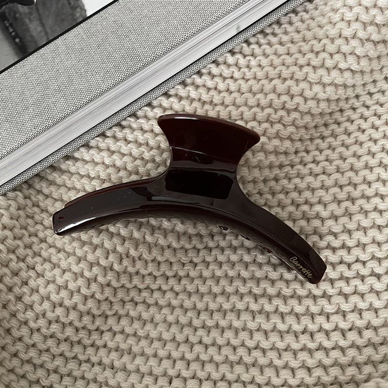 Wide-tooth hinge of the retro claw clip
