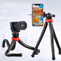 Flexible octopus phone tripod with ball head – view 1
