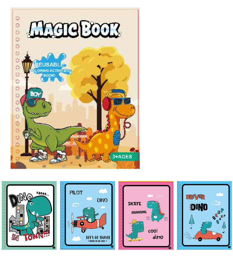 Reusable magic water painting books – view 5