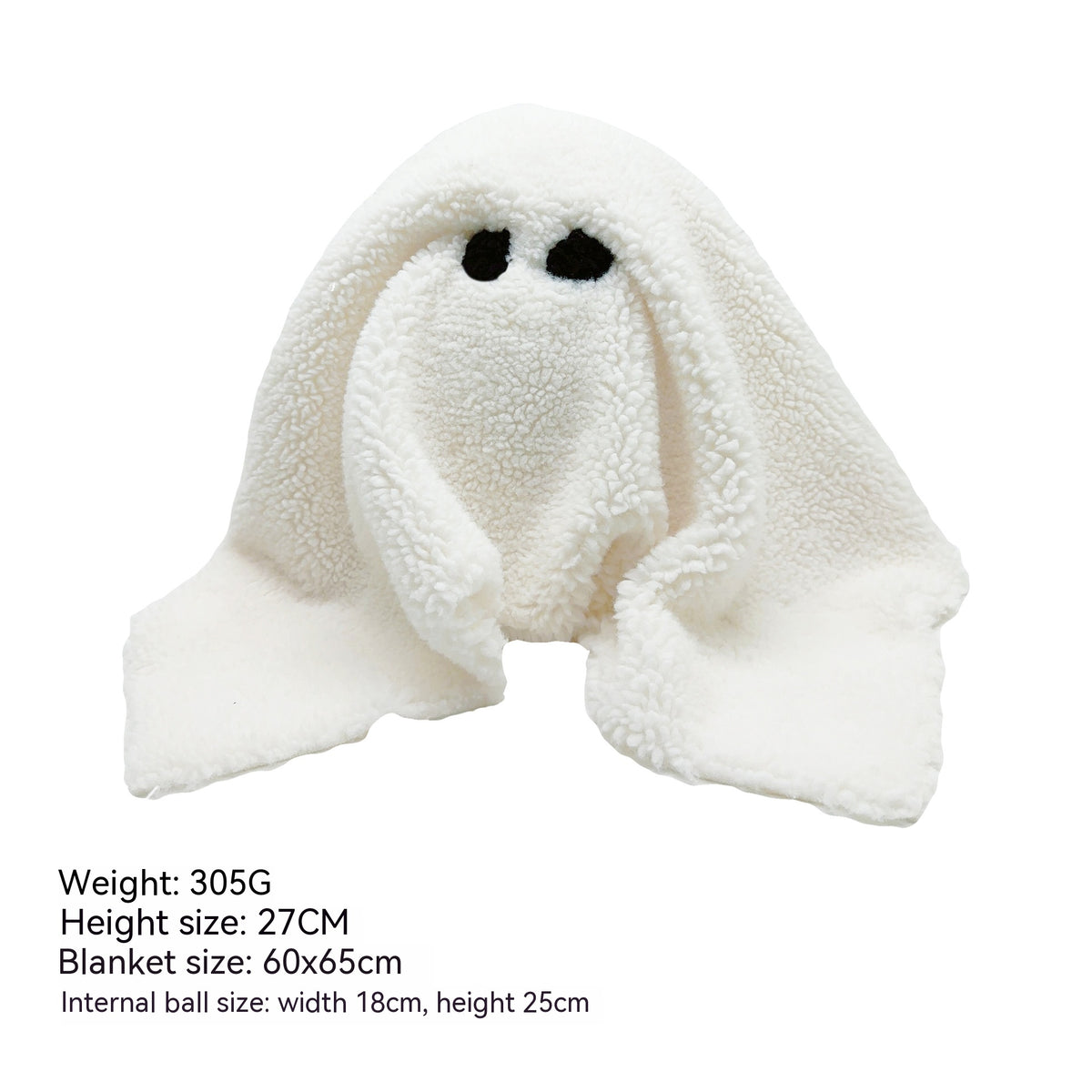 Halloween ghost plush doll – view 4