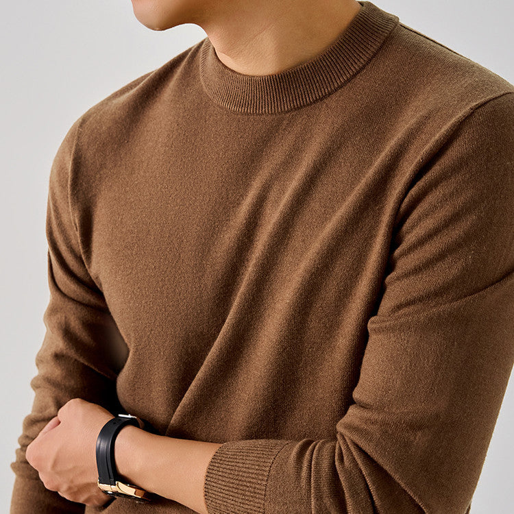 Men's Soft Knit Crew Neck Sweater - view 9