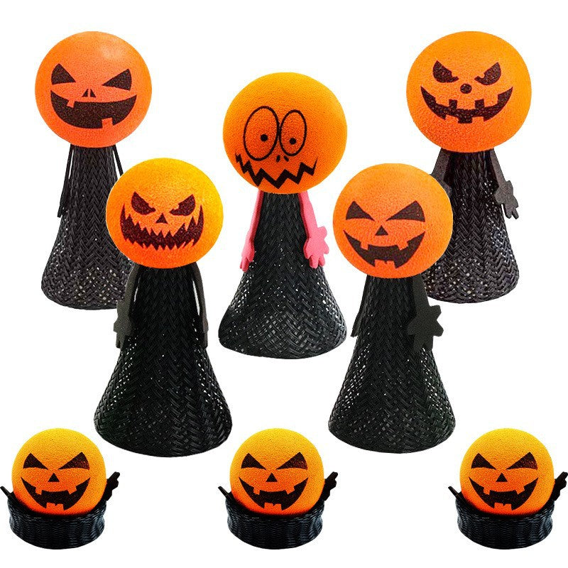 Halloween Pumpkin Bouncing Doll 3