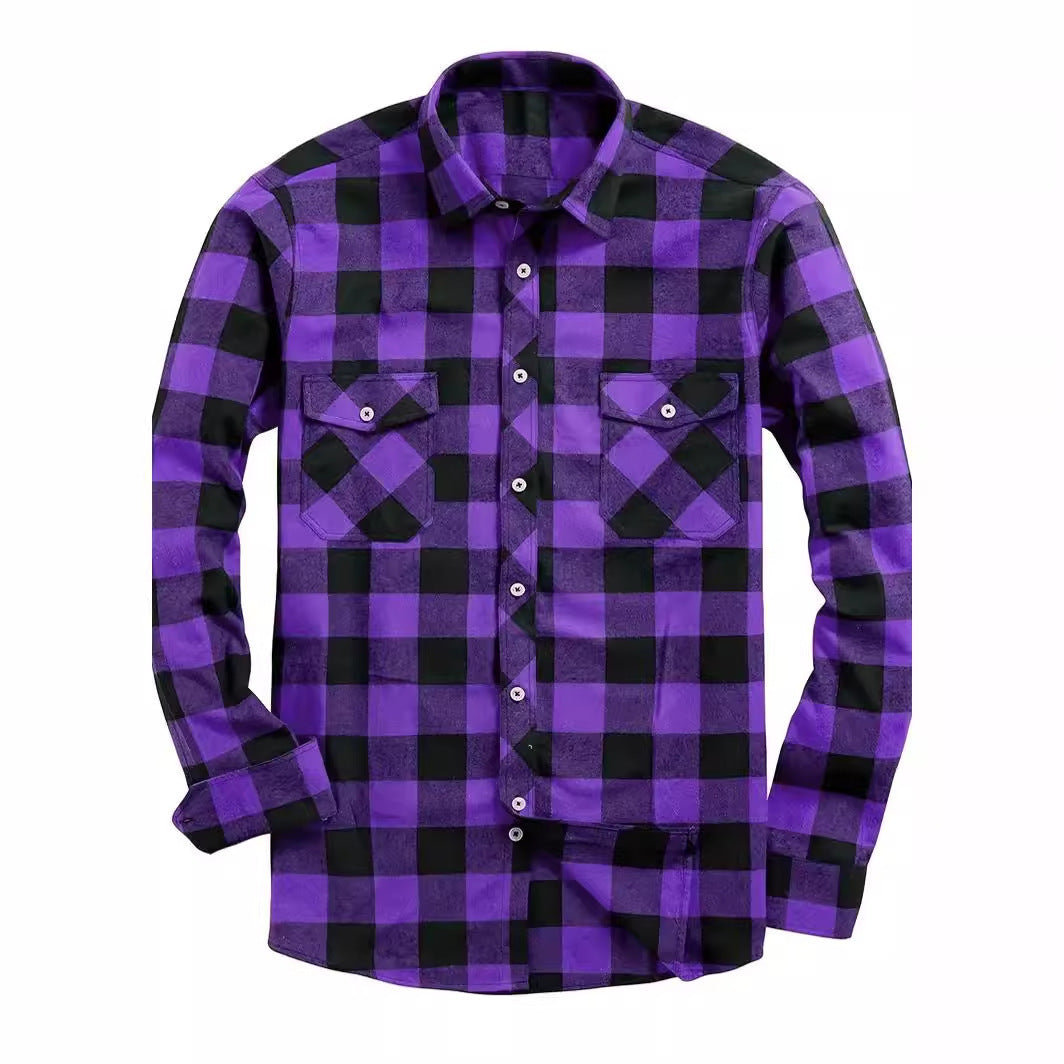 Men's Buffalo Plaid Flannel Shirt - view 9