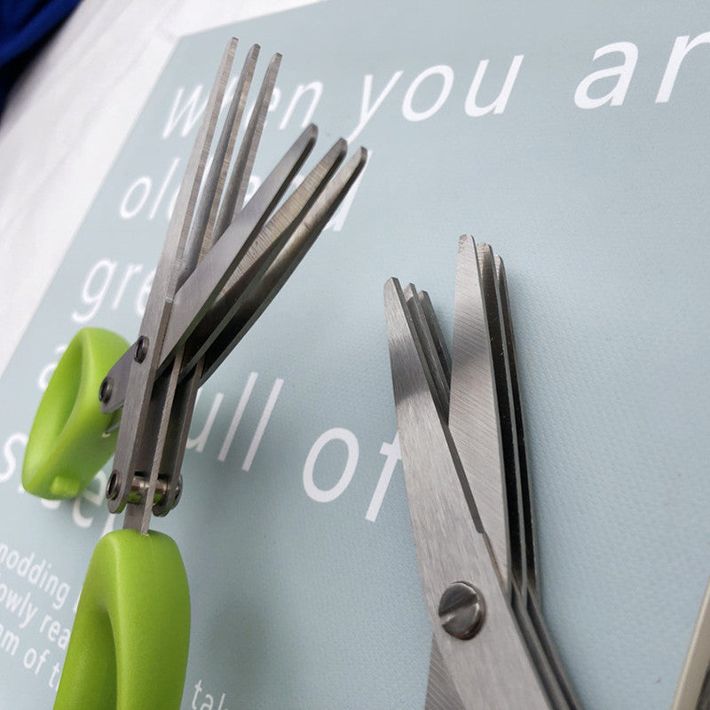 Multi-Blade Herb and Green Onion Scissors 6