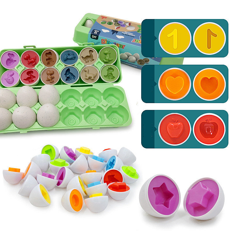 Shape Matching Toy Eggs 2