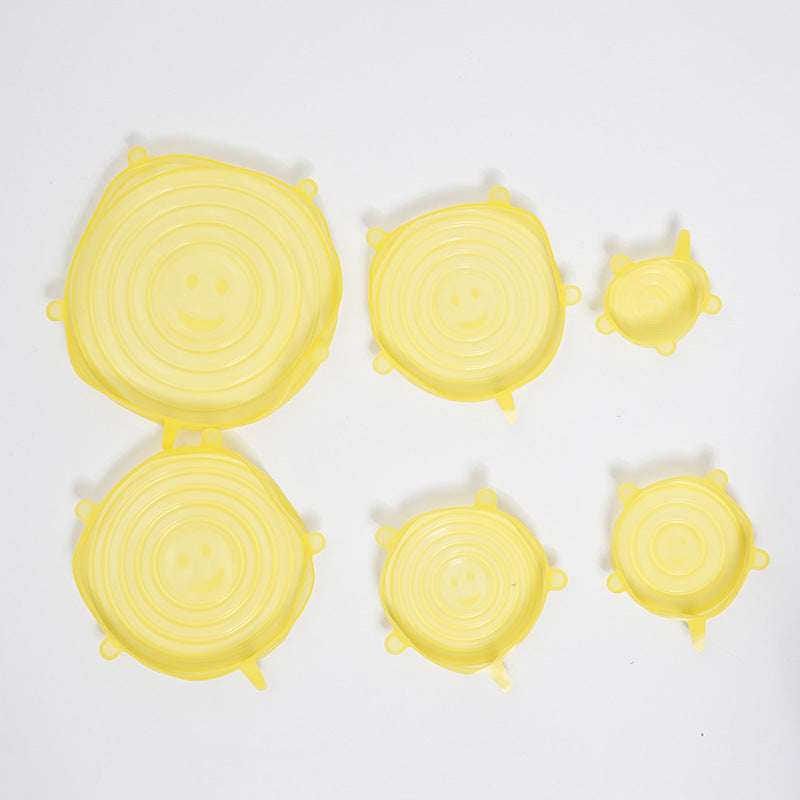 Silicone Stretch Lids (6-Pack) detail