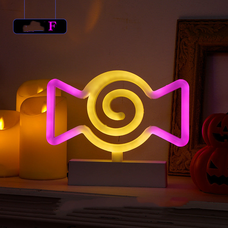 Halloween neon LED sign lamp – view 6