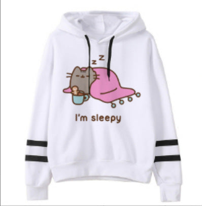 Loose Fleece Pullover Hoodie detail