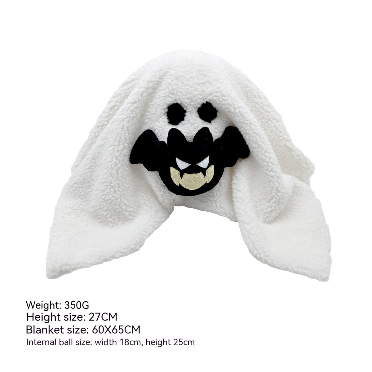 Halloween ghost plush doll – view 2