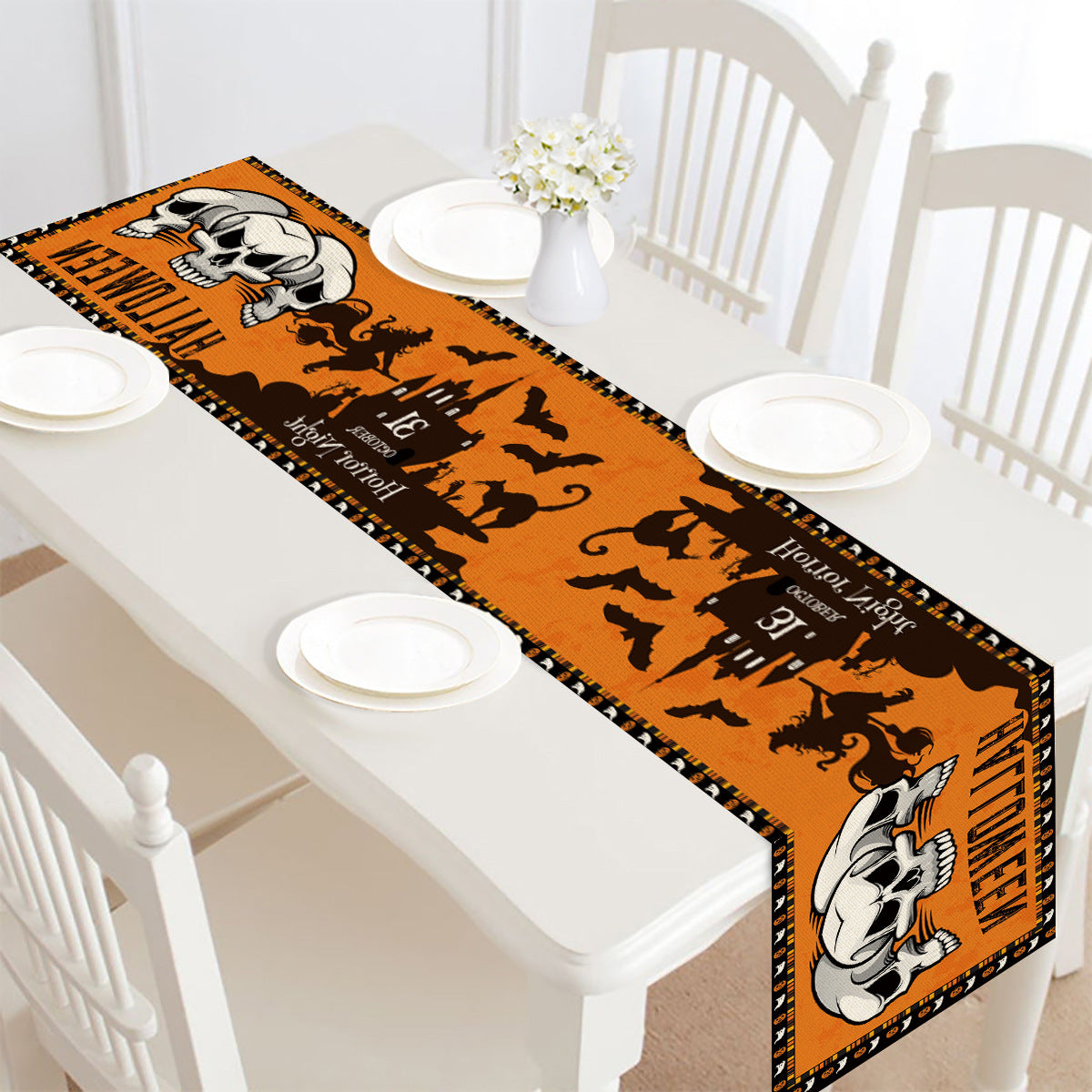 Halloween table runner – view 5