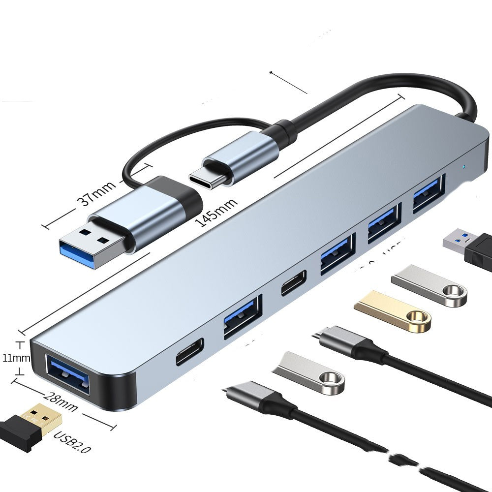7-in-1 USB-C docking station hub – view 5