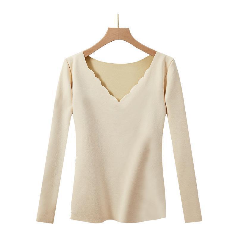 Women's Seamless Fleece-Lined Thermal Top - view 5