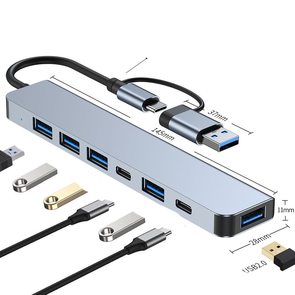 7-in-1 USB-C docking station hub – view 4