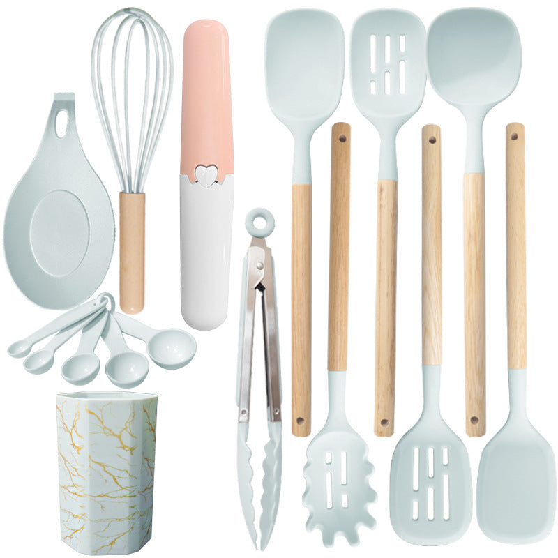 Silicone Spatula and Spoon Set detail