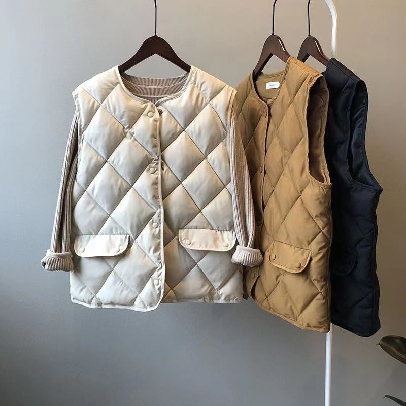Women's Quilted Puffer Vest - view 6