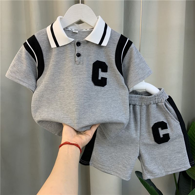 Boys' Polo Shirt & Shorts Summer Set