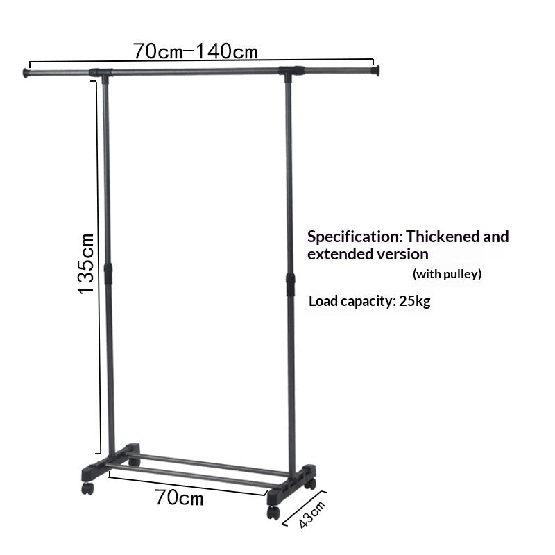 Foldable clothes drying rack