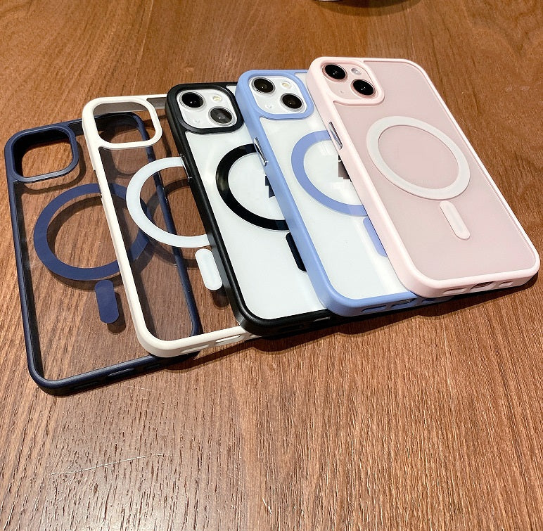 Transparent Acrylic MagSafe Phone Case