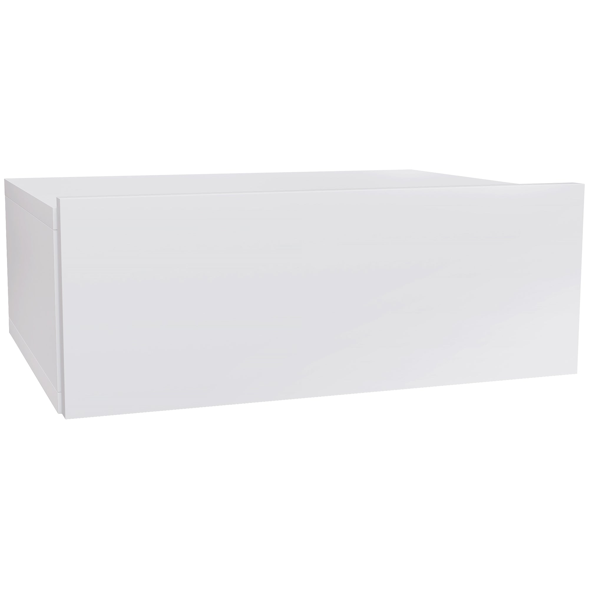 Floating wall bedside table
