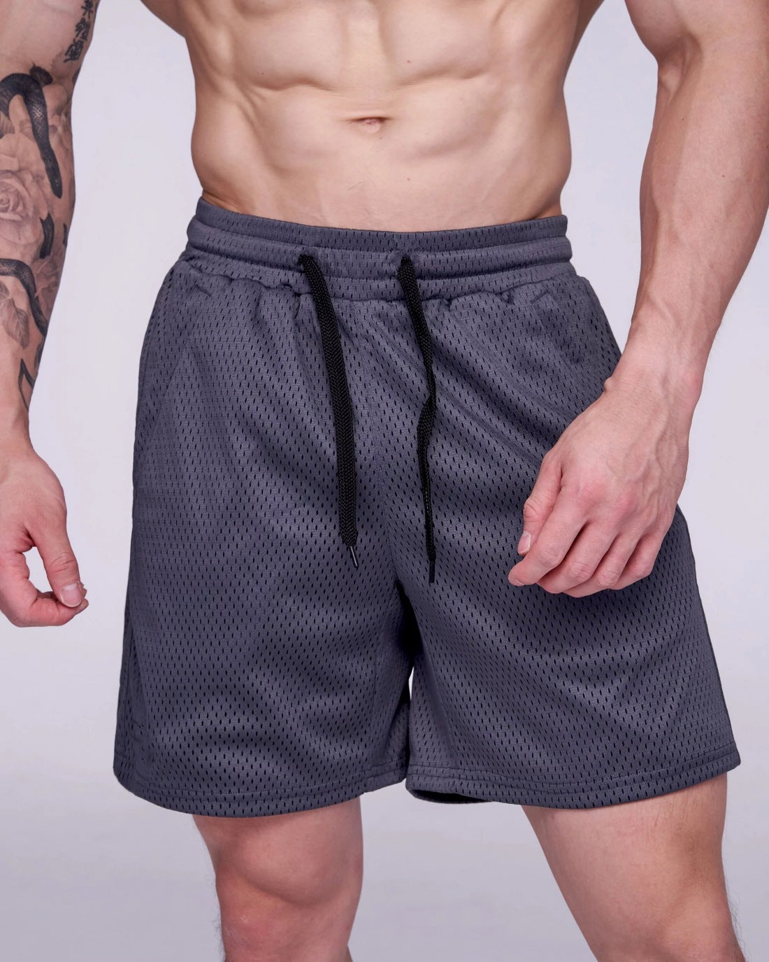 Mesh Athletic Shorts view 2