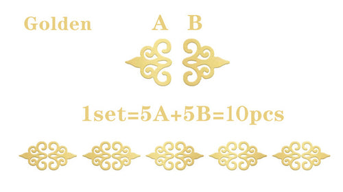 Acrylic mirror wall sticker set – view 4