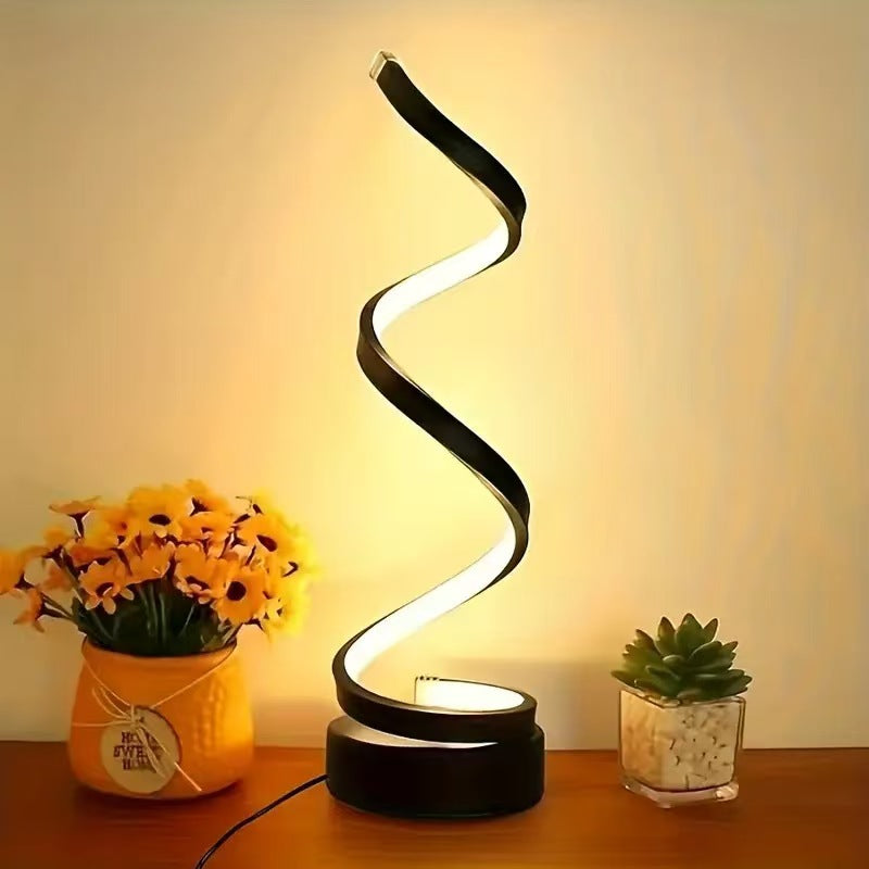 Spiral LED Desk Lamp 1
