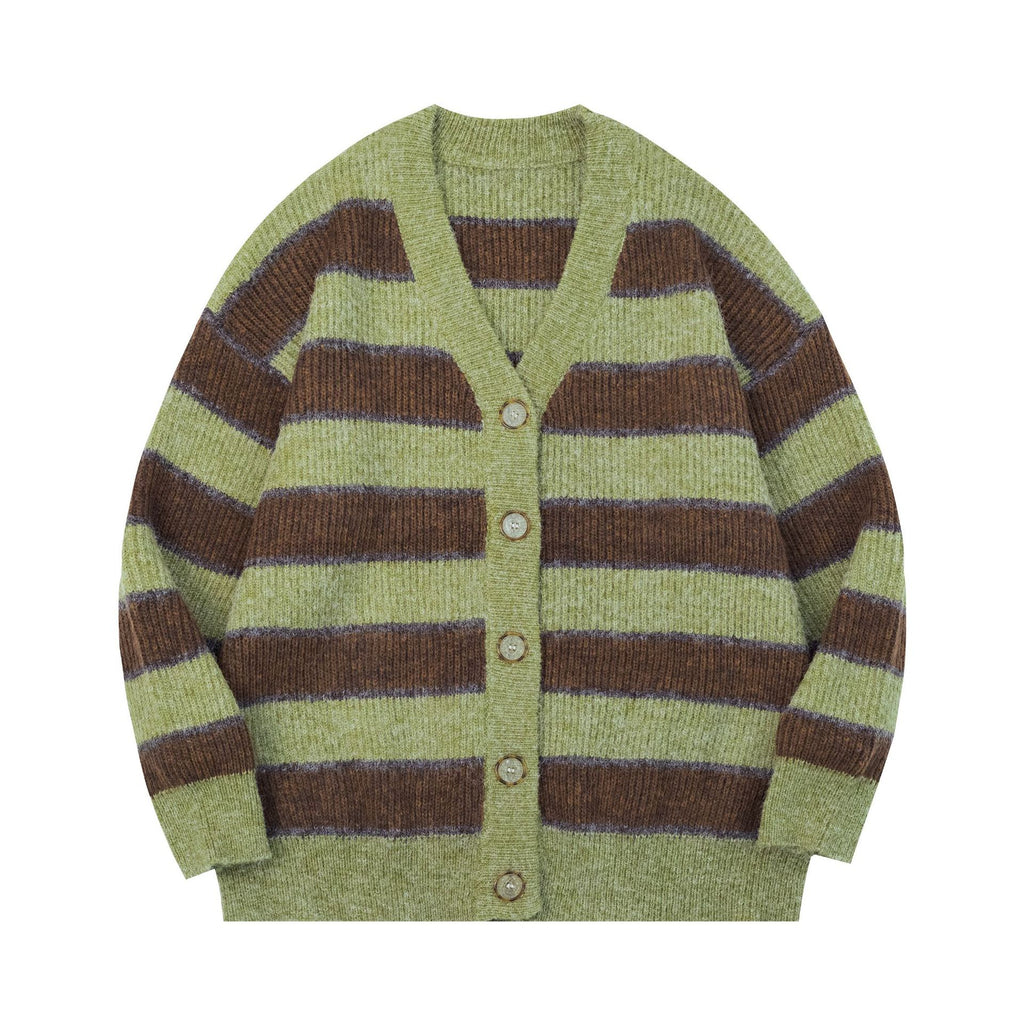Women's Striped Knit Cardigan - view 11