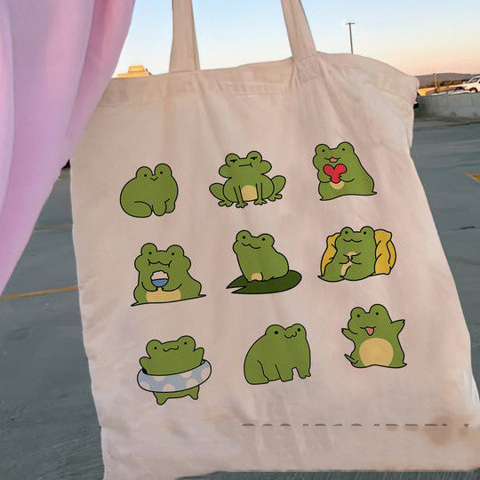 Floral Canvas Tote