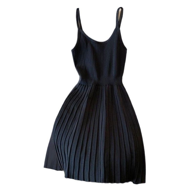 Women's Pleated Knit Cami Dress - view 2
