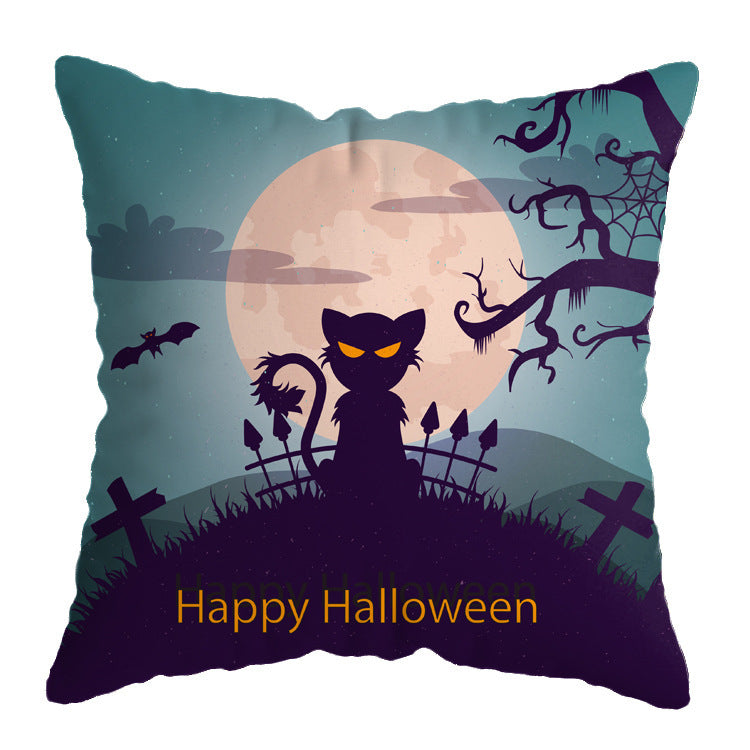 Halloween Linen Pillow Cover – view 4