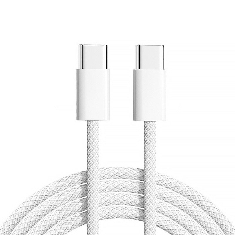 Braided USB-C to USB-C charging cable