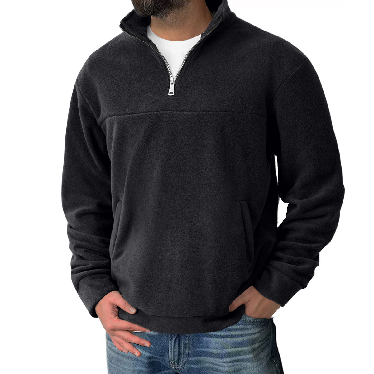 Men's Half-Zip Fleece Pullover - view 8