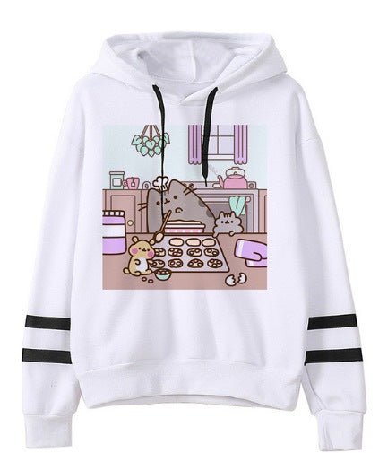 Loose Fleece Pullover Hoodie view 6
