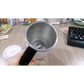 USB rechargeable magnetic self-stirring stainless coffee mug