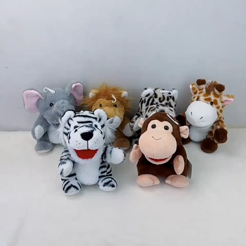 Plush animal hand puppet – view 2