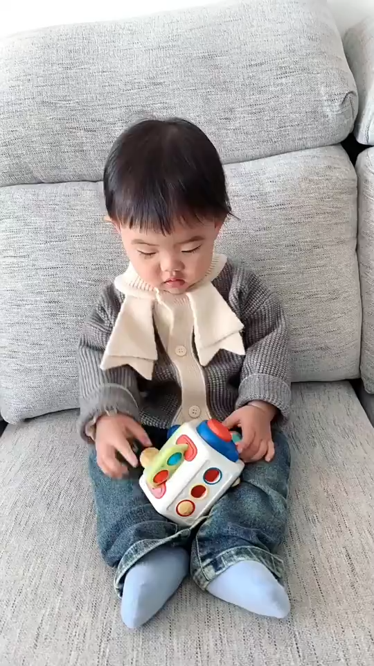 9-in-1 Busy Cube Sensory Toy 4