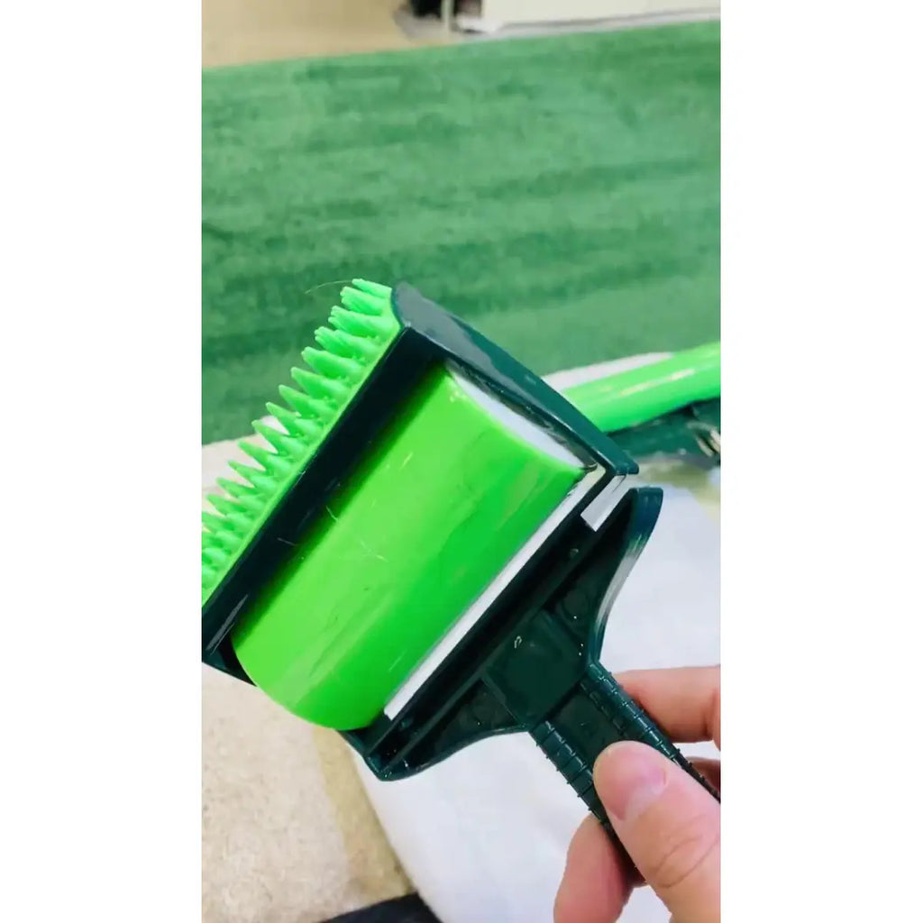 Washable reusable lint and pet hair remover roller