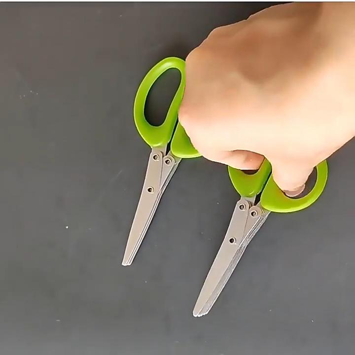 Multi-Blade Herb and Green Onion Scissors 2