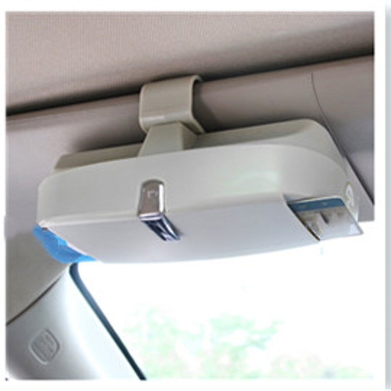 Car Visor Glasses Holder Clip – Gray